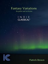 Fantasy Variations Orchestra sheet music cover